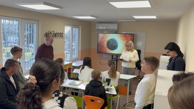 Откриване на STEM център в училище 3