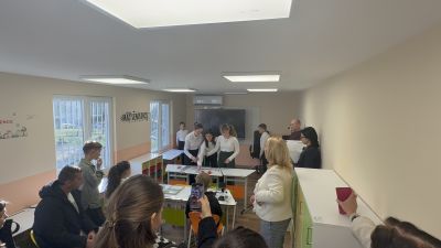 Откриване на STEM център в училище 4